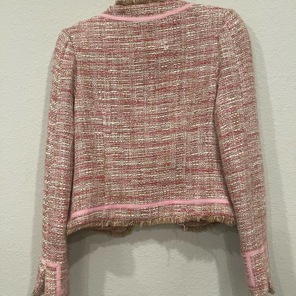 True Meaning Pink Tweed Blazer - Picture 3 of 3